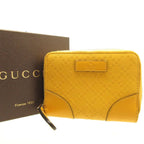 Gucci Tiamante Leather Yellow Coin Case Card 0069 — view 3