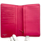 Chanel Foldable Long Wallet Pink Makeup Line — view 9