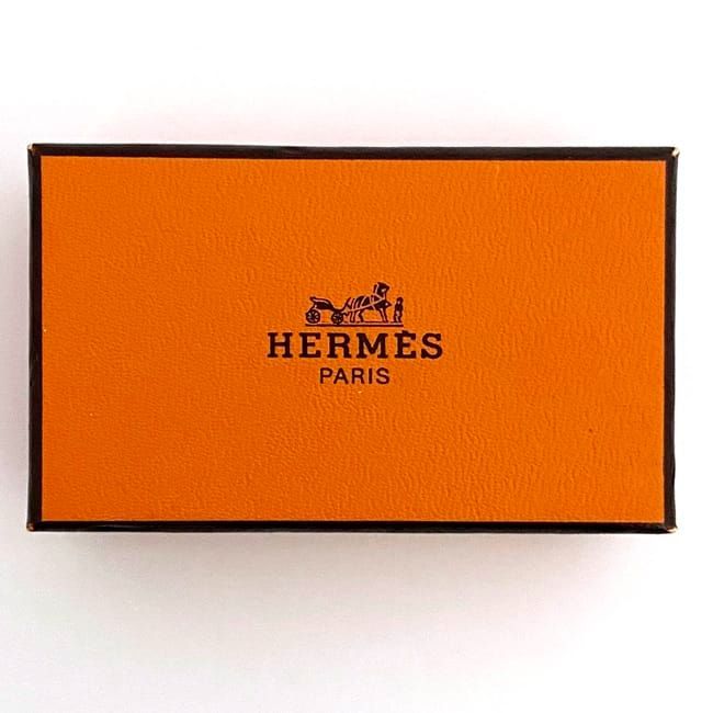 Hermes Earrings Gold GP Cloisonne — view 2