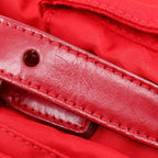 Prada Vera Sport Bz6677 Nylon Rosso Red Backpack Daypack — view 6