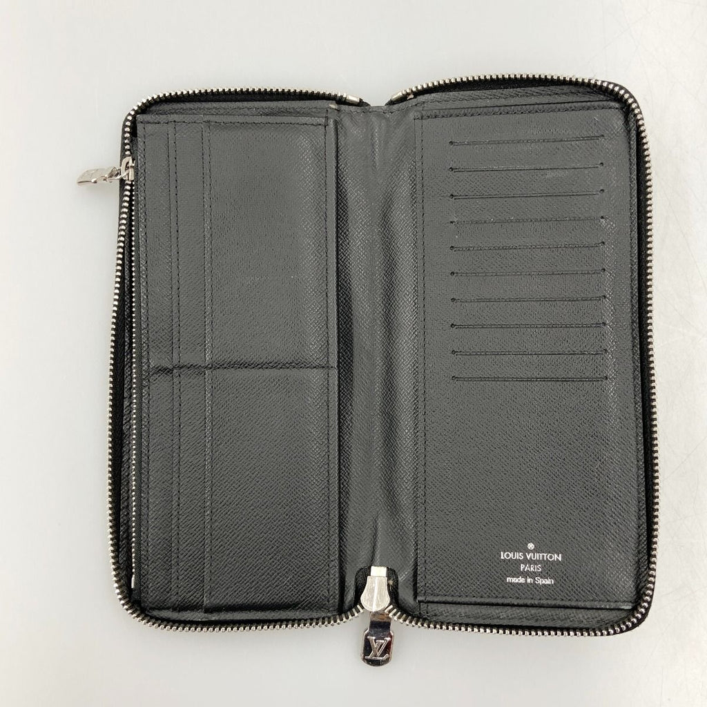 Louis Vuitton Taiga Zippy Wallet Vertical Round Zipper Long — view 5