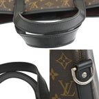 Louis Vuitton Tote Bag Divis Macassar Black Brown Monogram 70 Fa448 — view 8