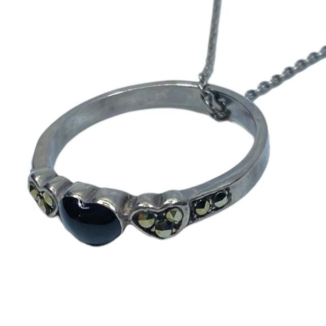 Saint Laurent Necklace Pendant Accessory Ring Heart Metal — view 4
