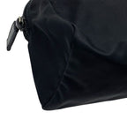 Prada Pouch Cosmetic Small Triangle Logo Nylon Black — view 3
