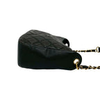 Chanel Quilted Caviar Leather Semi-one Shoulder Bag Handbag — view 7