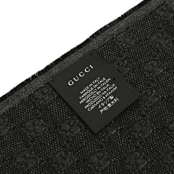 Gucci Scarf Stole Dark Gray — view 5