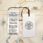 Hermes Story Triangle Scarf Embroidered Beaded Carre Silk Ivory 0109 — view 7