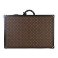 Louis Vuitton Monogram Macassar SPO Personal Bisten 70 Trunk Case Bag Brown
