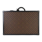 Louis Vuitton Monogram Macassar SPO Personal Bisten 70 Trunk Case Bag Brown