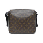 Louis Vuitton Monogram Macassar District PM Shoulder Bag Brown Marron — view 2