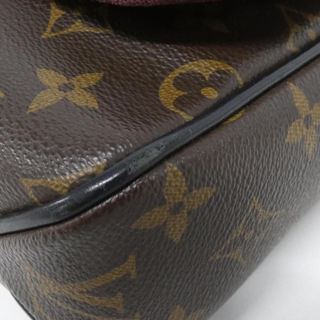 Louis Vuitton Monogram Macassar District PM Shoulder Bag Brown Marron — view 3
