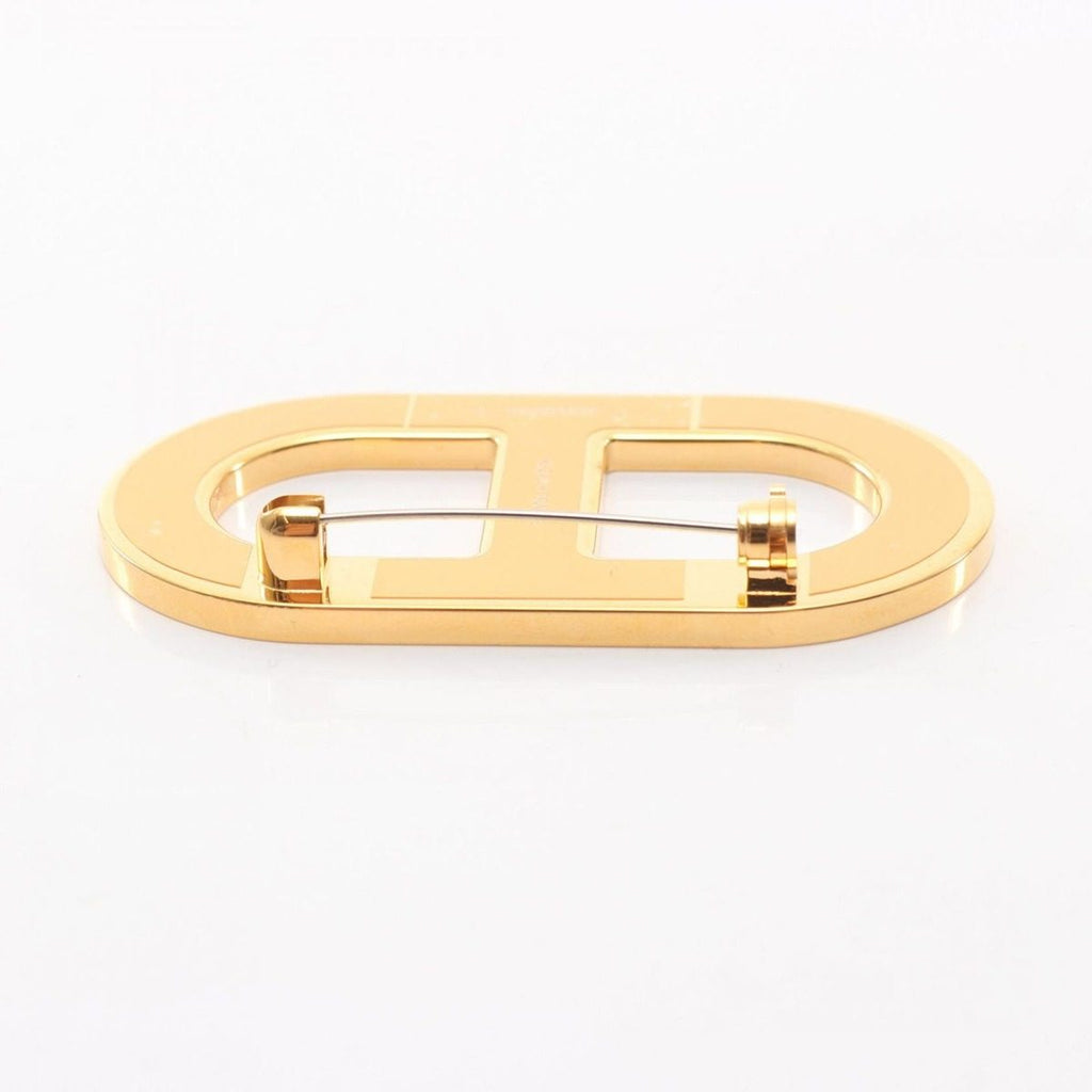Hermes Brooch Chaine D'ancre Leather — view 4