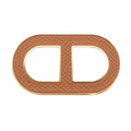 Hermes Brooch Chaine D'ancre Leather