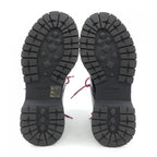 Hermes Boots Black 39 Red — view 4