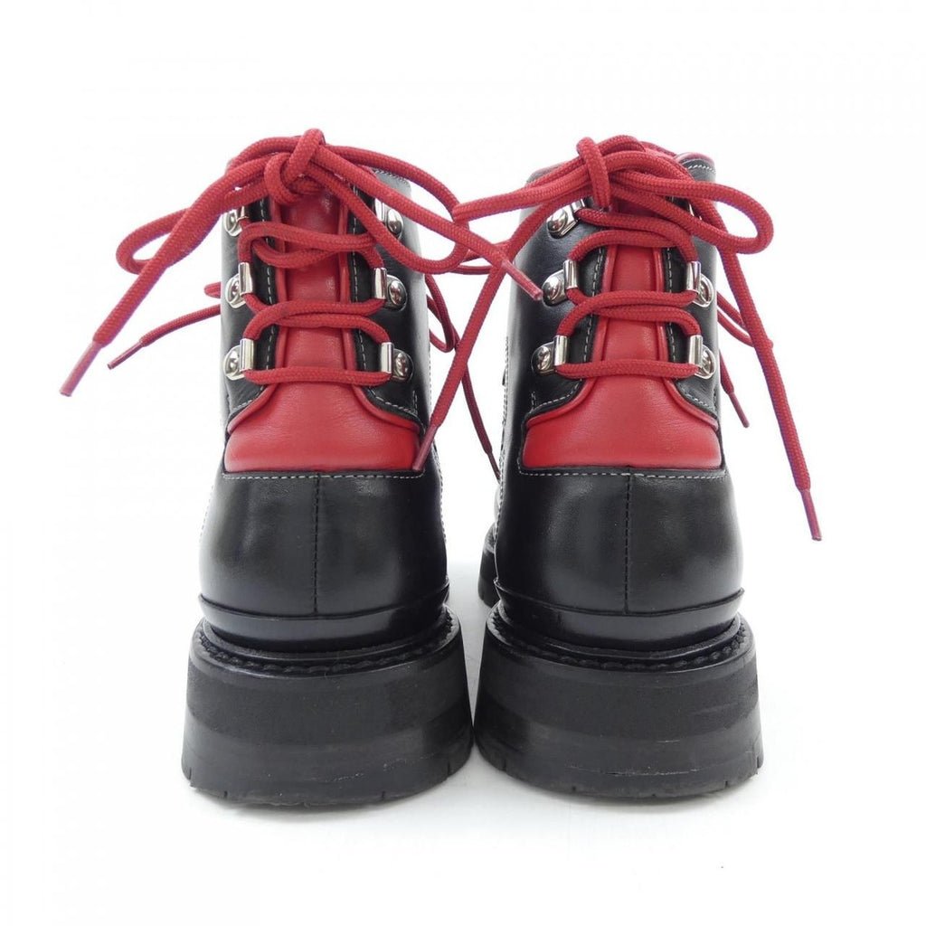 Hermes Boots Black 39 Red — view 5