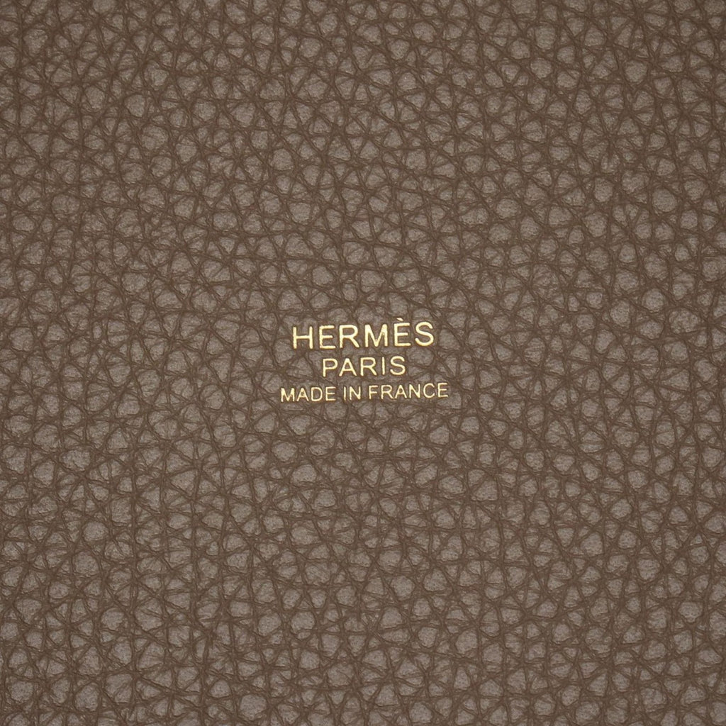 Hermes Handbag Picotin Lock PM Etoupe Other — view 4