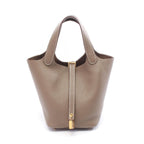 Hermes Handbag Picotin Lock PM Etoupe Other