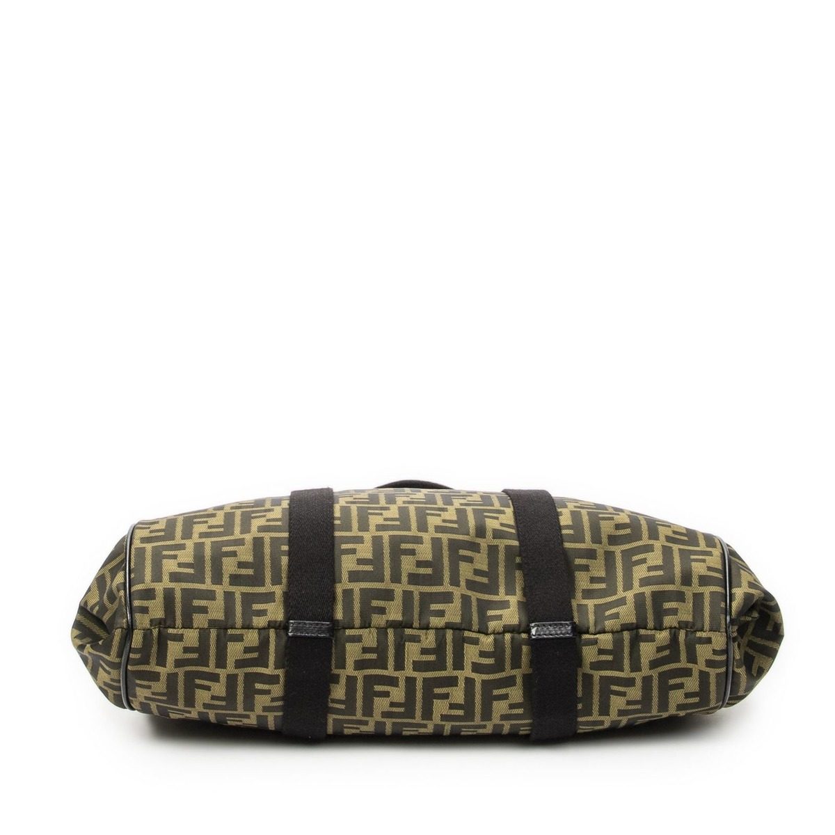 Fendi Tote Beige Zucca Nylon Canvas — view 6