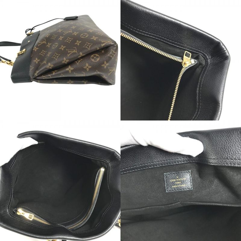 Louis Vuitton Shoulder Bag Pallas Shopper Monogram Canvas Brown — view 8