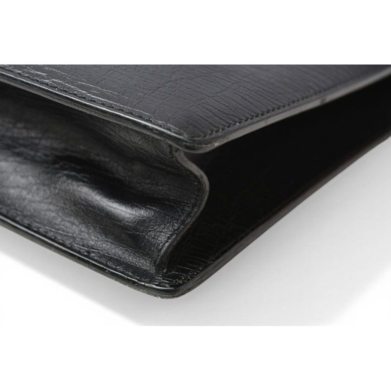 Gucci Business Document Purse A4 Leather Black — view 8