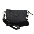 Gucci Shoulder Bag Interlocking G Black