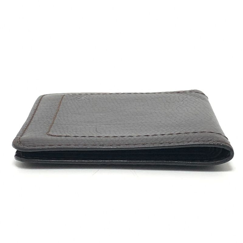 Louis Vuitton Bifold Wallet Leather Cafe — view 4
