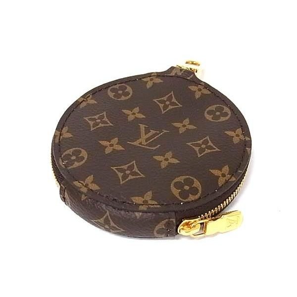 Louis Vuitton Monogram Coin Purse Charm Brown — view 2