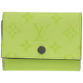 Louis Vuitton Monogram Victor Wallet Taigarama Taiga Fluorescent
