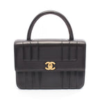 Chanel Handbag Mademoiselle Black Lambskin
