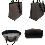 Loewe Anagram 2-Way Tote Bag Canvas Leather Jacquard Black — view 7