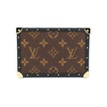 Louis Vuitton Box Trunk Monogram Case Wood