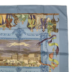 Hermes Carre 90 Silk Scarf Bandana Turqveries en L'honneur de Mht Turkish March — view 4