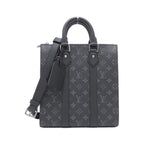 Louis Vuitton Monogram Eclipse Sac Plat Cross Bag
