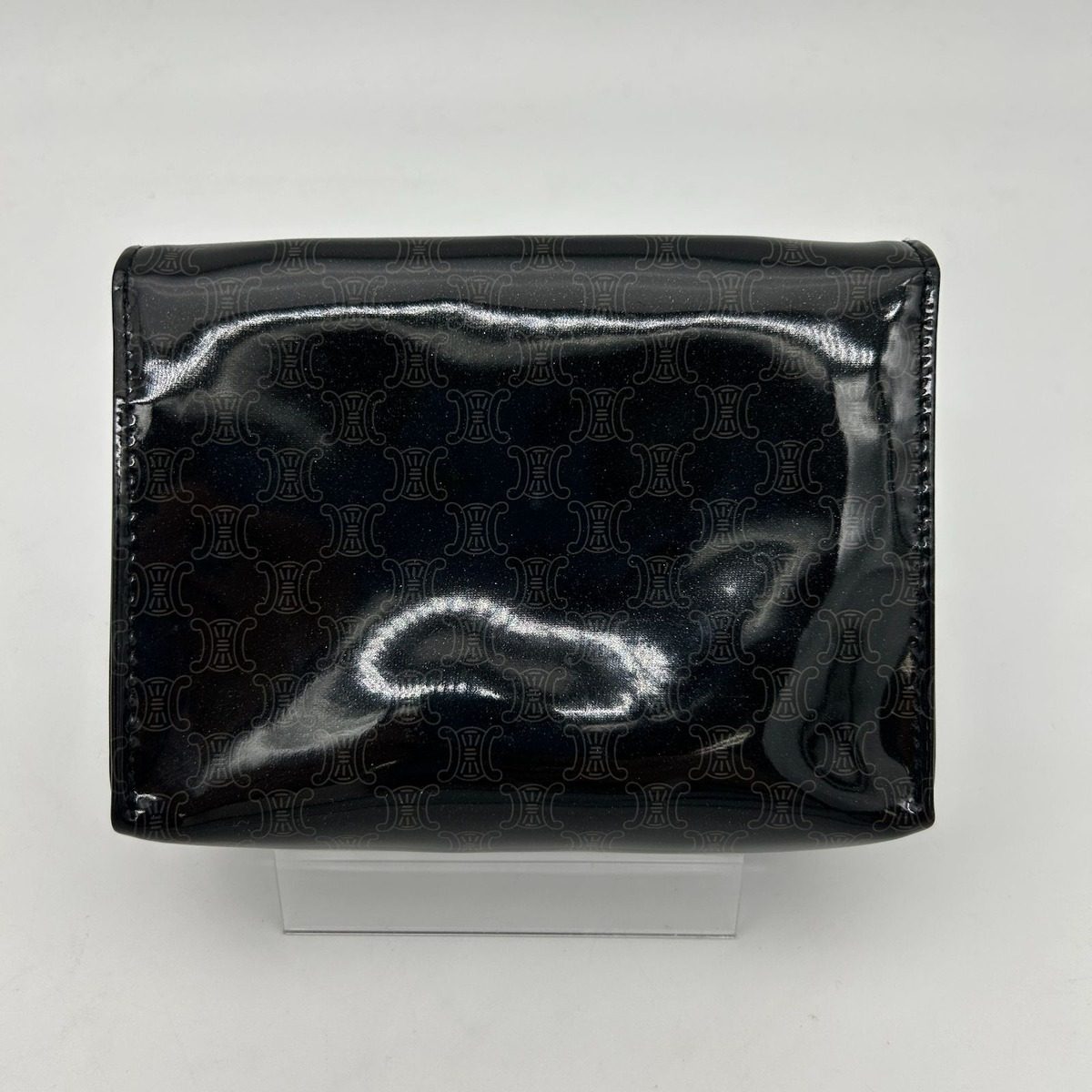 Celine Macadam Pattern Mini Pouch Makeup Enamel — view 4