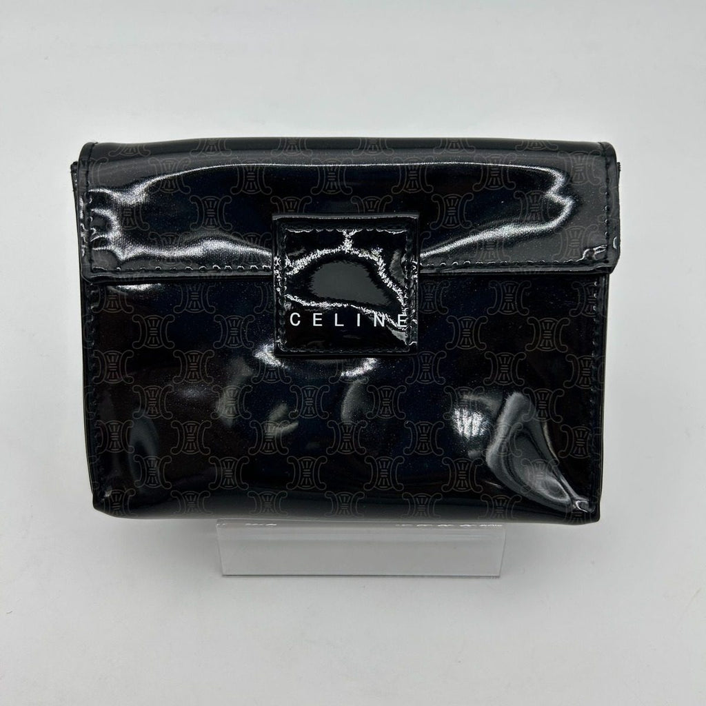 Celine Macadam Pattern Mini Pouch Makeup Enamel