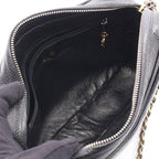 Chanel Shoulder Bag Quilted Cocobol Black Leather Cuff — view 3