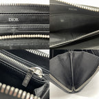 Dior Long Wallet Saddle Zip 2 Ykk h00 N Black — view 9