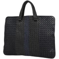 Bottega Veneta Intrecciato Business Bag Leather Black