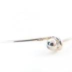 Chanel 925 Camellia Logo Choker Necklace Silver Weight — view 6