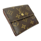 Louis Vuitton Monogram Portefeuille Elise Brown Folding Wallet — view 3
