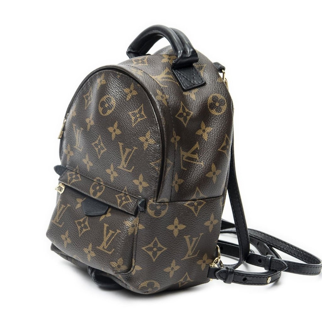 Louis Vuitton Palm Springs Brown Monogram Canvas Handbag — view 2