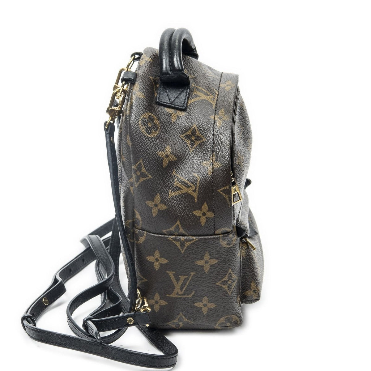 Louis Vuitton Palm Springs Brown Monogram Canvas Handbag — view 4