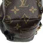 Louis Vuitton Palm Springs Brown Monogram Canvas Handbag — view 8