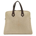 Hermes Sac Eve Mm Tote Canvas Leather Navy Silver Mark