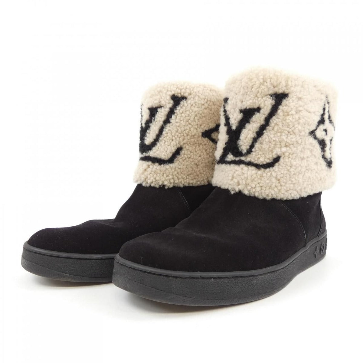 Louis Vuitton Snow Drop Flat Ankle Line Boots — view 3