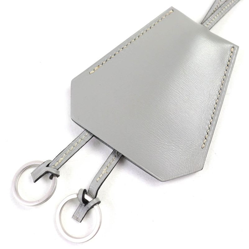 Hermes Vintage Margiela Period Clochette Leather Necklace Pendant