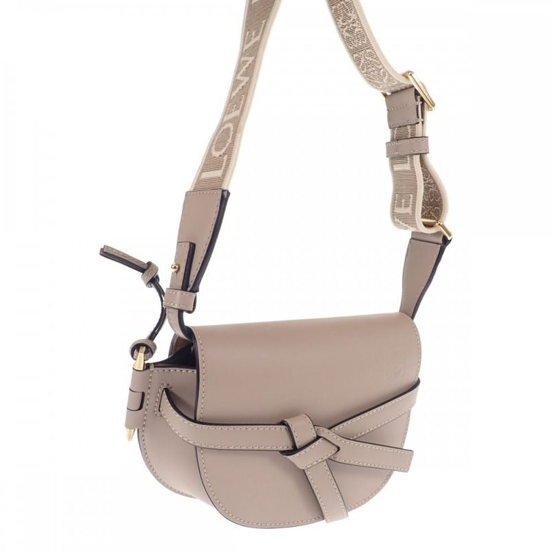 Loewe Gate Dual Bag Mini A650 N46 X13 Shoulder Soft Calfskin Sand
