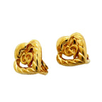 Dior Earrings CD Logo Gold Plated — view 2