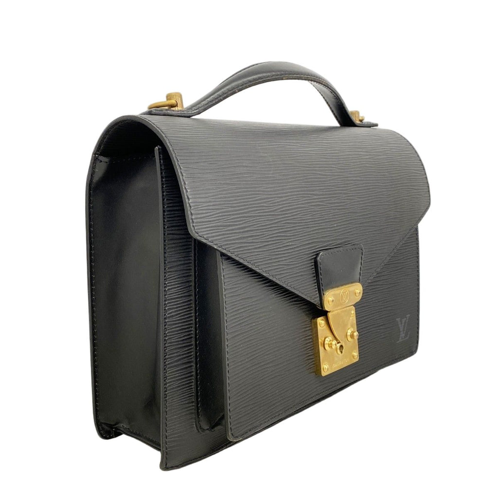 Louis Vuitton Handbag Epi Monceau Noir — view 2