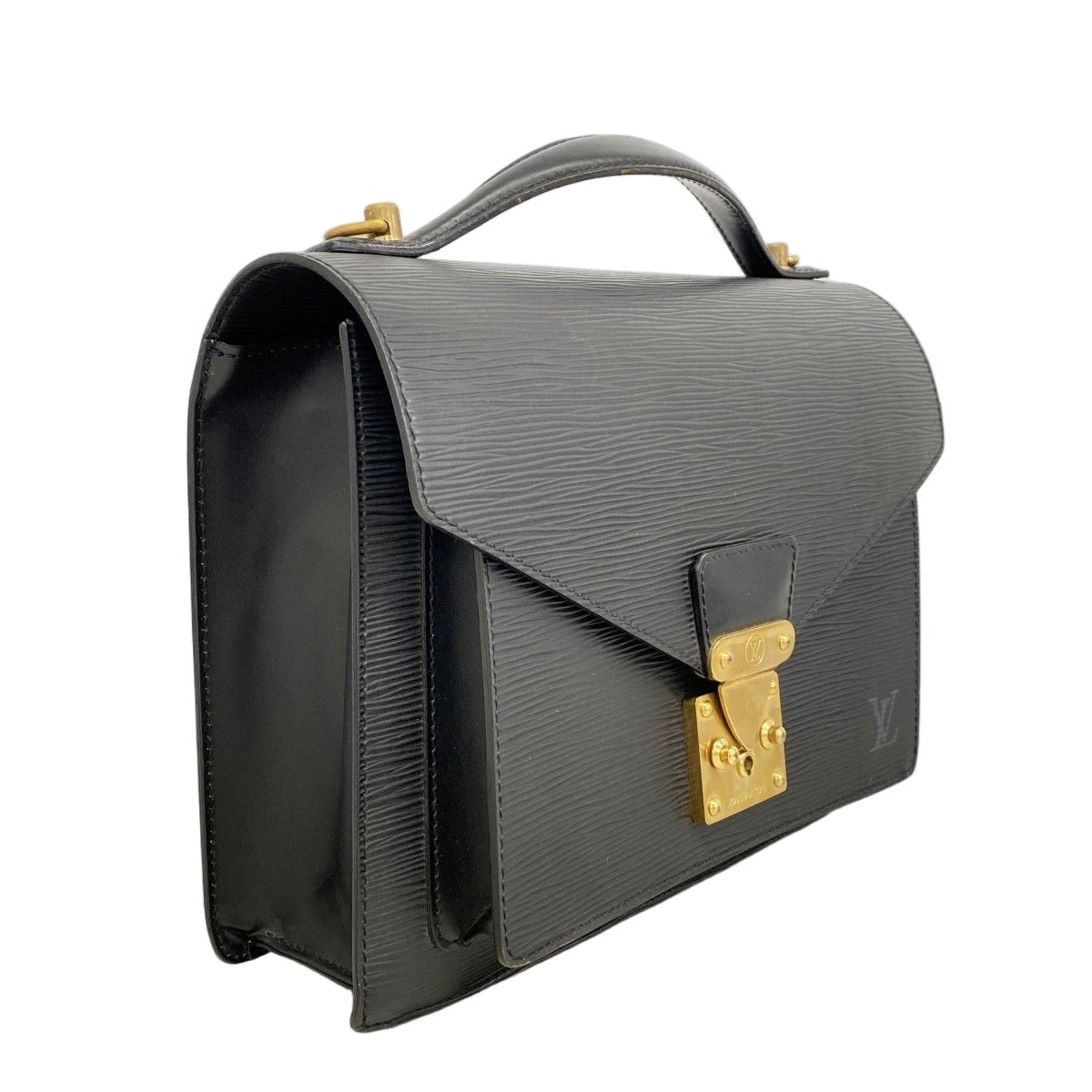 Louis Vuitton Handbag Epi Monceau Noir — view 2